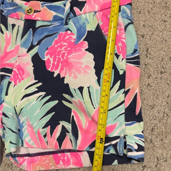 Lilly Pulitzer size 6 EUC Pink and Blue Shorts shorts muted bright - Picture 11 of 14